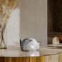 Ceramic - Enamelled Origami Panther Piggy Bank - White - KREOO