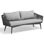 Lawn sofas   - DIVA 3 seater garden sofa - COUTURE JARDIN