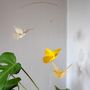 Decorative objects - Butterfly Mobile, hanging paper art - LIVINGLY