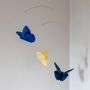 Decorative objects - Butterfly Mobile, hanging paper art - LIVINGLY