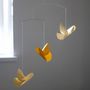 Decorative objects - Butterfly Mobile, hanging paper art - LIVINGLY