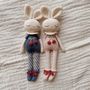 Jouets enfants - Britney Bunny Cherry Blossom I bleu indigo - PATTI OSLO