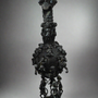 Sculptures, statuettes and miniatures - Large royal Bamoun aquamanile in bronze, Cameroon - QUINTESSENCE AFRICAINE