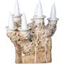 Candlesticks and candle holders - Kaamoskivi Candle Holder Six branches White - PENTIK