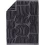 Bath towels - Vilja Hand Towel Black 50x70 cm - PENTIK