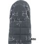 Potholders - Saaga Oven Mitt Dark Grey 16x31 cm - PENTIK