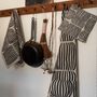 Dish towels - Vilja Kitchen Towel Black 47x70 cm - PENTIK