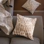 Fabric cushions - Laulujoutsen Cushion Cover Gold 45x45 cm - PENTIK