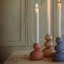 Candlesticks and candle holders - Myski Candle Holder Natural wood 9x26 cm - PENTIK