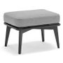 Lawn sofas   - DIVA garden ottoman - COUTURE JARDIN