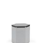 Outdoor decorative accessories - Pouf/side table with HEX top - COUTURE JARDIN