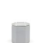 Outdoor decorative accessories - Pouf/side table with HEX top - COUTURE JARDIN