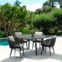 Lawn tables - DIVA round garden table - COUTURE JARDIN