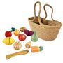 Jouets enfants - 511167 - FRUITS ET LEGUMES DANS PANIER DE COURSES - EGMONT TOYS