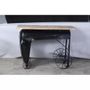 Console table - Recycled Metal Tractor Console Table - GRAND DÉCOR