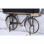 Console table - Wood And Metal Bicycle Console Table - GRAND DÉCOR