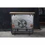 Other tables - Vintage Metal Bar Table With Propeller - GRAND DÉCOR