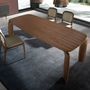 Dining Tables - Rectangular walnut dining table - ANGEL CERDÁ