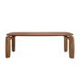 Dining Tables - Rectangular walnut dining table - ANGEL CERDÁ