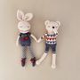 Jouets enfants - Britney Bunny Cherry Blossom I bleu indigo - PATTI OSLO