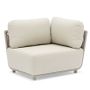 Lawn sofas   - HUG corner sofa with left armrest - COUTURE JARDIN