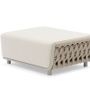 Lawn sofas   - HUG garden ottoman - COUTURE JARDIN