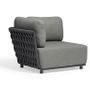 Lawn sofas   - HUG corner sofa with right armrest - COUTURE JARDIN