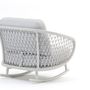 Lawn armchairs - CUDDLE rocking chair - COUTURE JARDIN