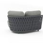 Lawn sofas   - HUG curved corner sofa (left armrest) - COUTURE JARDIN