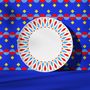 Gifts - Geometric Patterned Porcelain Plate - ISUWA