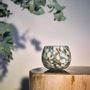 Decorative objects - Glass candle holder SNOWFLAKES - CFOC