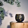 Decorative objects - Glass candle holder SNOWFLAKES - CFOC