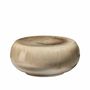 Outdoor decorative accessories - GALET round ceramic ottoman - CFOC