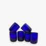 Glass - Set of 6 2cl Shots – Recycled Glass, blown with Unmatched details - MAISON ZOE