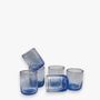 Glass - Set of 6 2cl Shots – Recycled Glass, blown with Unmatched details - MAISON ZOE