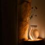 Table lamps - Pari Table Lamp - Alabaster Stone - Natural and Handcrafted 25cm - MAISON ZOE