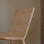 Office seating - Minimalist Modern Lounge Chair in Natural Ash Allay - MOR DESIGN