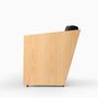 Assises pour bureau - Armchair in Oak Wood and Natural Leather -  Álvaro Siza Vieira - MOR DESIGN