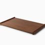 Design objects - Minimalist Walnut Wood Tray - MOR DESIGN