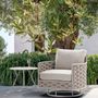 Fauteuils de jardin - Fauteuil pivotant LOOP - COUTURE JARDIN