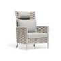 Fauteuils de jardin - Fauteuil de jardin avec repose-pieds LOOP - COUTURE JARDIN