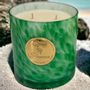 Candles - Orange Blossom & White Musk Scented Candle XL Blown Glass 680 - SPIRIT OF PROVENCE