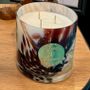 Candles - Orange Blossom & White Musk Scented Candle XL Blown Glass 680 - SPIRIT OF PROVENCE