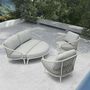 Lawn sofas - Garden bean bag/footrest for CUDDLE sofa - COUTURE JARDIN