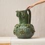 Design objects - XXL Decorative Jug in Glazed Green Clay - HUAKAL