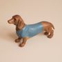 Sculptures, statuettes and miniatures - RESIN DACHSHUND - MAHE HOMEWARE