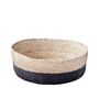 Caskets and boxes - PALMA two-tone palm fiber basket - CFOC