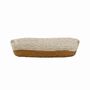 Caskets and boxes - PALMA two-tone palm fiber basket - CFOC