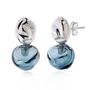 Cadeaux - Boucles d'oreilles avec verre Murano Silk collection - CHAMA NAVARRO