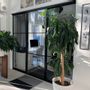 Office design and planning - Sliding Glass Door, Aluminum Frame - SCANDINAVIAN GLASSFACTORY